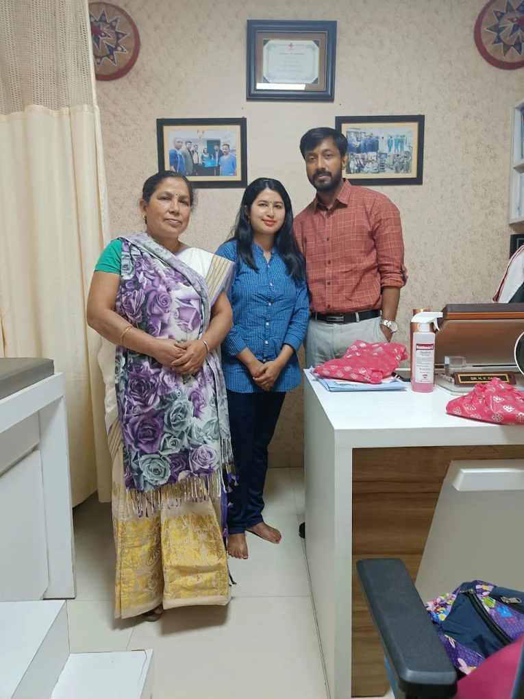 Dr. N.K. Das with Patients Image