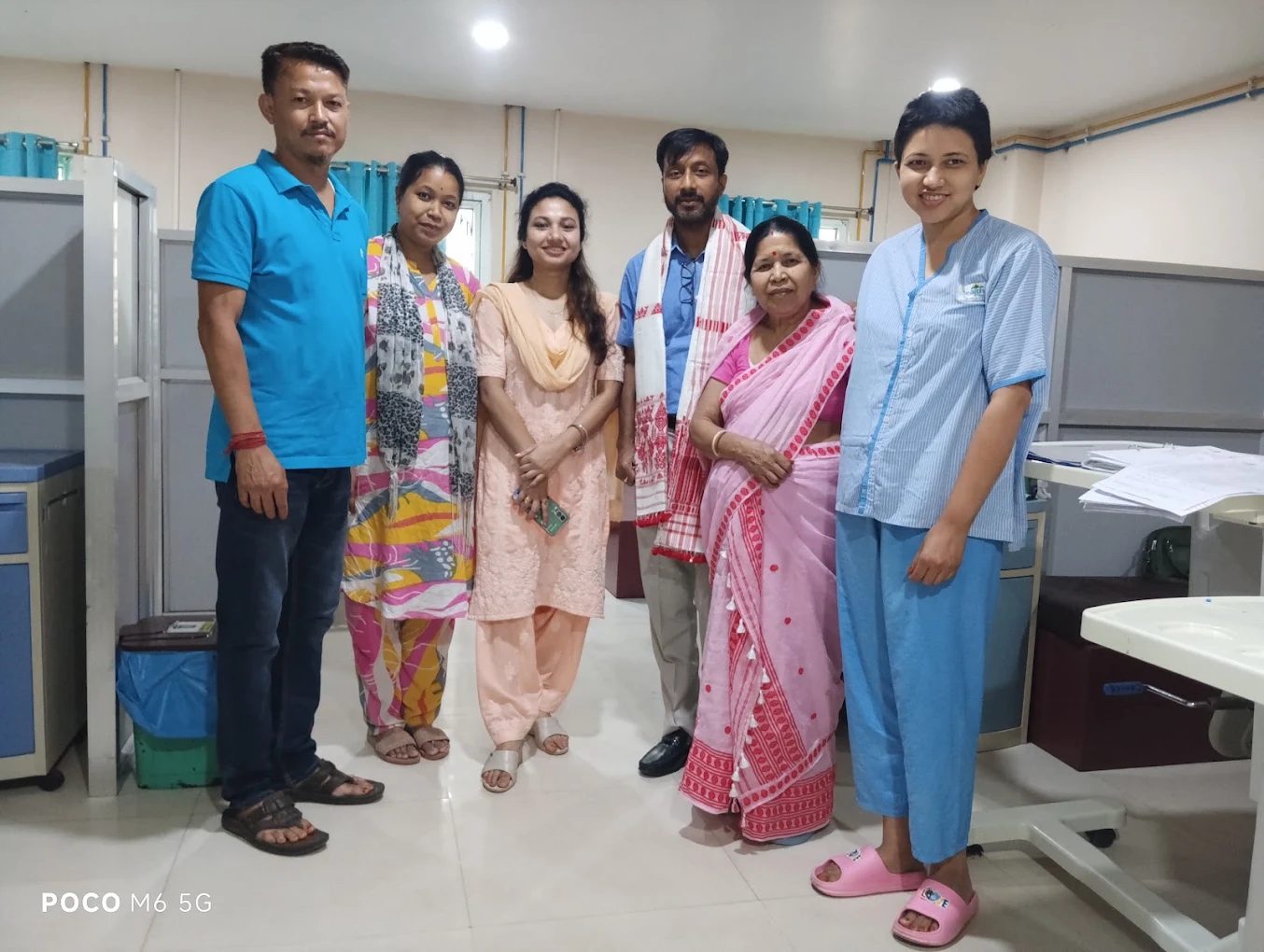 Dr. N.K. Das with Patients Image